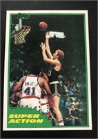 1981 Topps Larry Bird Card #101 Celtics HOF 'er
