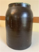 Crock jar 12" tall