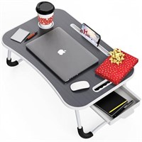 Foldable Standing Laptop Desk/Bed Tray for