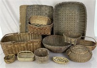Native American and Split Ash Baskets