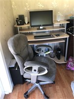 COMPUTER DESK AND  CHAIR ONLY VERY NICE CONDITION