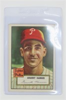 Topps Granny Hamner Baseball Card
