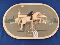 3d art picture 1912 steeple chase signed