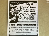 August Online Consignment Auction