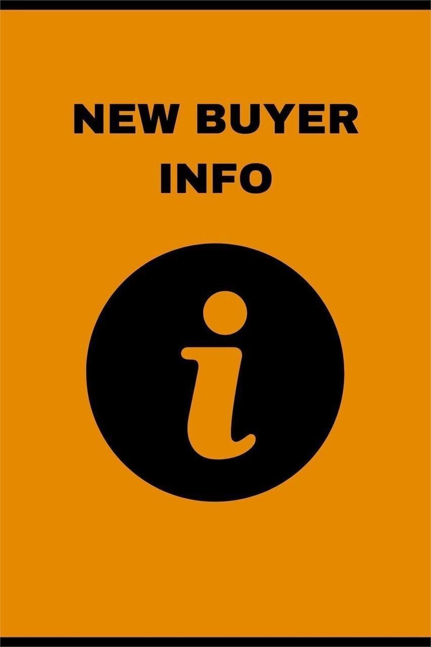 New Buyer's Info