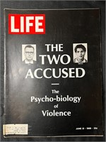 LIFE Magazine June 1968  The Two Accused - Kennedy