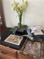 Orchid, 2 Pictures And Powder Horn