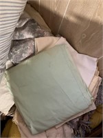 Bedding and pillows