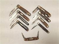 (9Pcs.) ASSORTED ROBESON FOLDING KNIVES