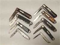 (9Pcs.) VALLEY FORGE CUTLERY CO. KNIVES