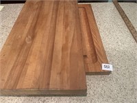 Wood cutting boards