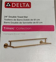 Delta 24in Double Towel Bar