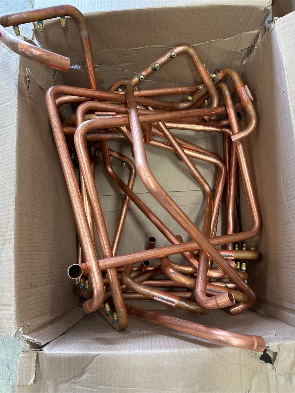 Lot Of Bronze Colour Pipes