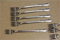 Set of Eight Shrimp/Coctail Forks