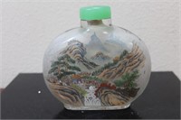 A Large Vintage Chinese Snuff Bottle