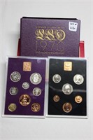 1970 and 1971 Great Britian Proof Sets
