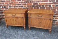 Pair of Vintage Bedside Cabinets