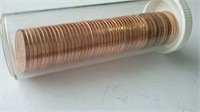 Tube Of 50 Unc. Canada Cents