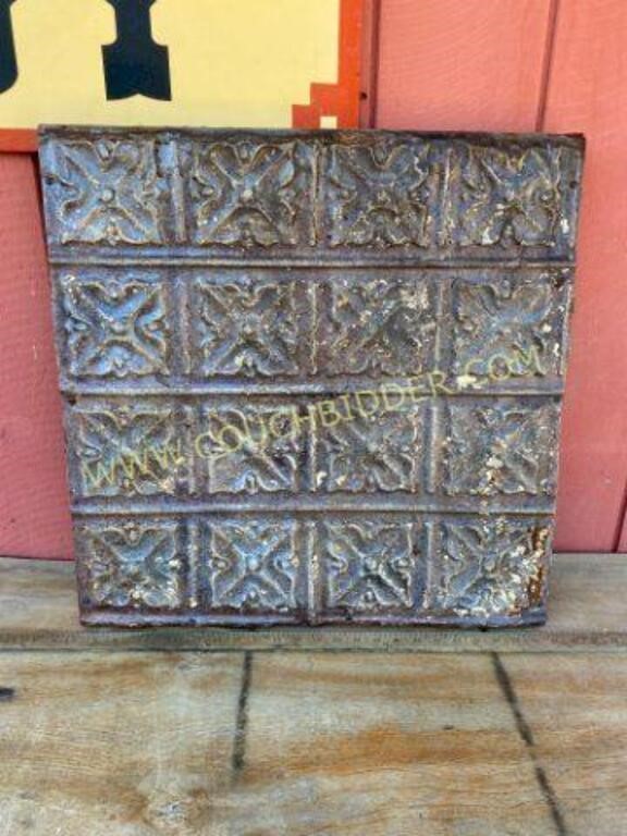 Large Metal Tile Wall Art