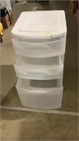 3 drawer Plastic organizer