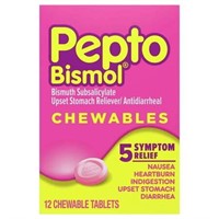 (Pack of 2)Pepto Bismol Original Chewable Tablets