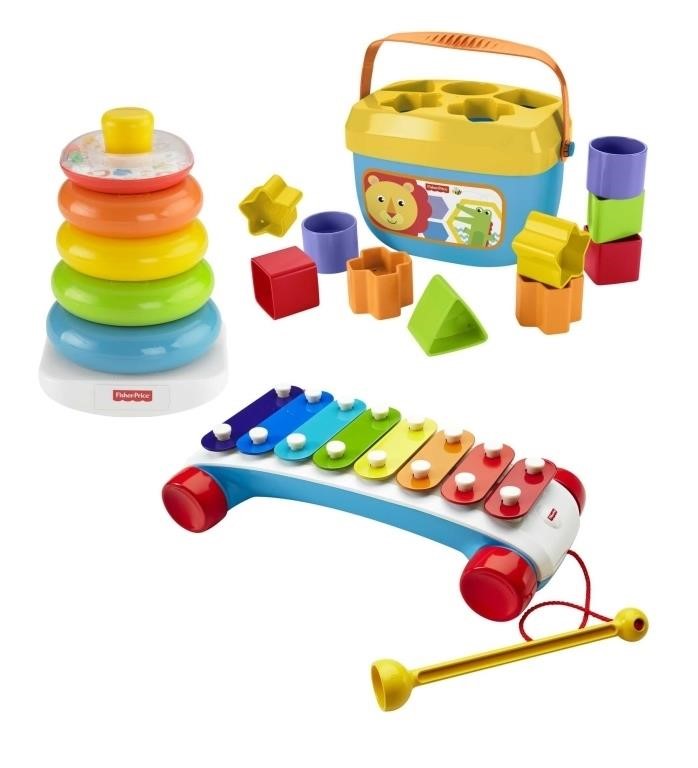 Fisher Price Classic Infant Trio Gift Set of