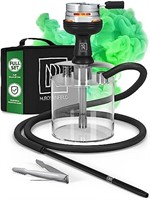 Portable Hookah Set with Everything - Acrylic