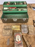 Grandpa’s tackle box and contents