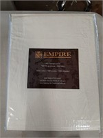 EMPIRE ONE TWIN FITTED SHEET