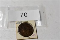 1834 LARGE CENT