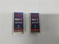 .22 WMR Total Metal Jacket 40gr ammunition