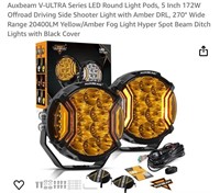 Auxbeam V-ULTRA Series LED Round
