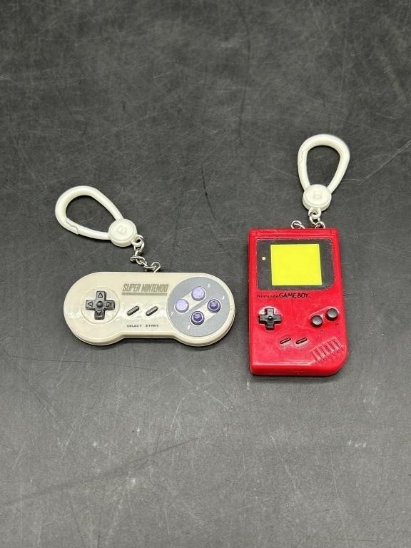Super Nintendo & Game Boy Backpack Clips