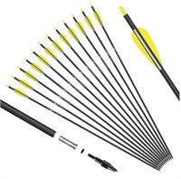 Keshes Archery Carbon Hunting Arrows Compound