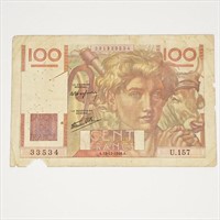 France Cent Francs 100 1946