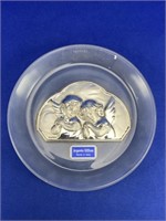 Italian 925 Silver Argento Guardian Angels Icon
