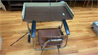 Metal Desk w/chair