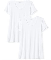 Daily Ritual Women's Jersey Relaxed-Fit,Set of 2,L