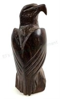 Carved Ironwood Eagle Sculpture