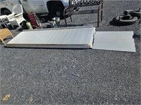 3 piece aluminum handicap ramps approx 20 feet