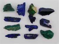 MALACHITE AZURITE ROCK STONE LAPIDARY SPECIMEN