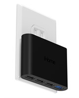 iHome Slim USB Wall Charger: AC Pro Multiport USB