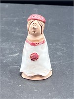 Clay candle snuffer