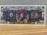 The wolfman $1 million banknote