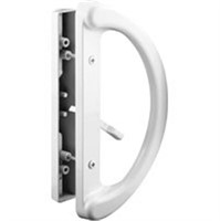 R3742  Prime-Line Patio Door Handle Set, White Die