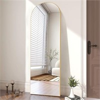 OLIXIS Arched Full Length Mirror 64"x21" for