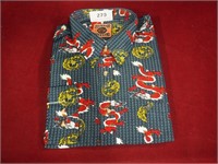 Dacacci Mens Button Up Dress Shirt With Dragons