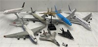 Airplane model collection (some damaged)