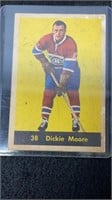 1960-61 Parkhurst #38 Dickie Moore Montreal Canadi