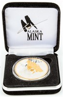 Coin 1 Troy Ounce .999 Silver Alaska 2013
